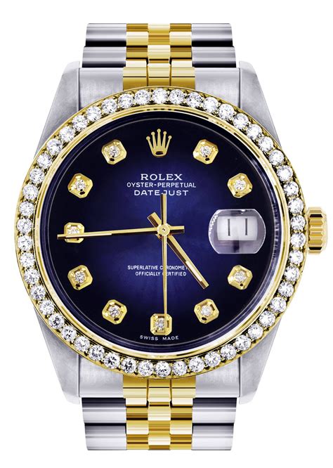 diamond watches rolex|Rolex diamond watches for men.